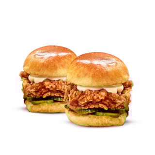 2 Crispy Chicken Sliders